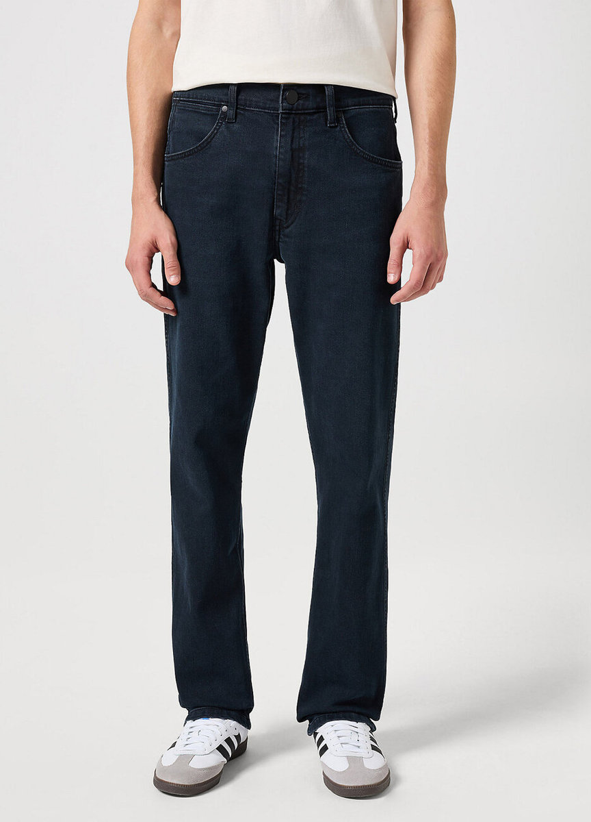 Męskie spodnie jeansowe proste Wrangler FRONTIER W31 L32
