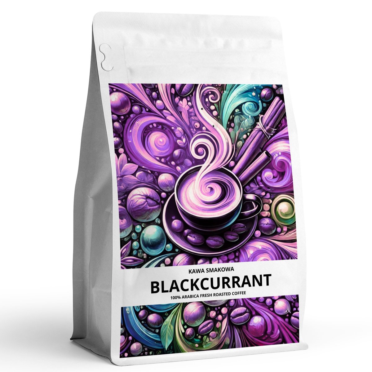 Kawa smakowa mielona BLACKCURRANT