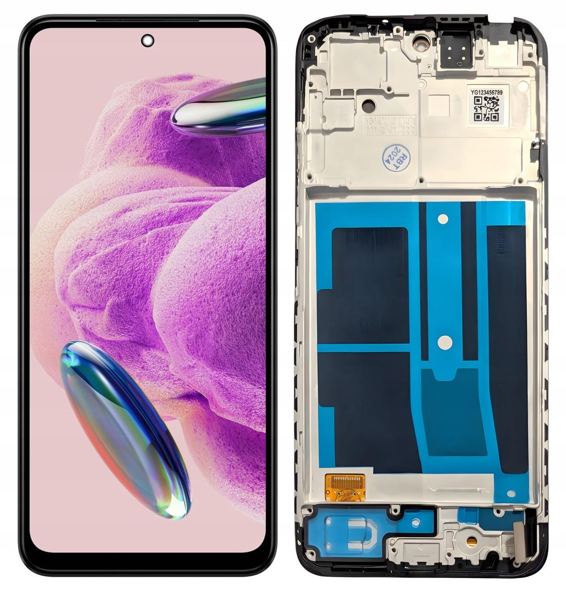 WYŚWIETLACZ EKRAN LCD DO XIAOMI REDMI NOTE 12S OLED RAMKA