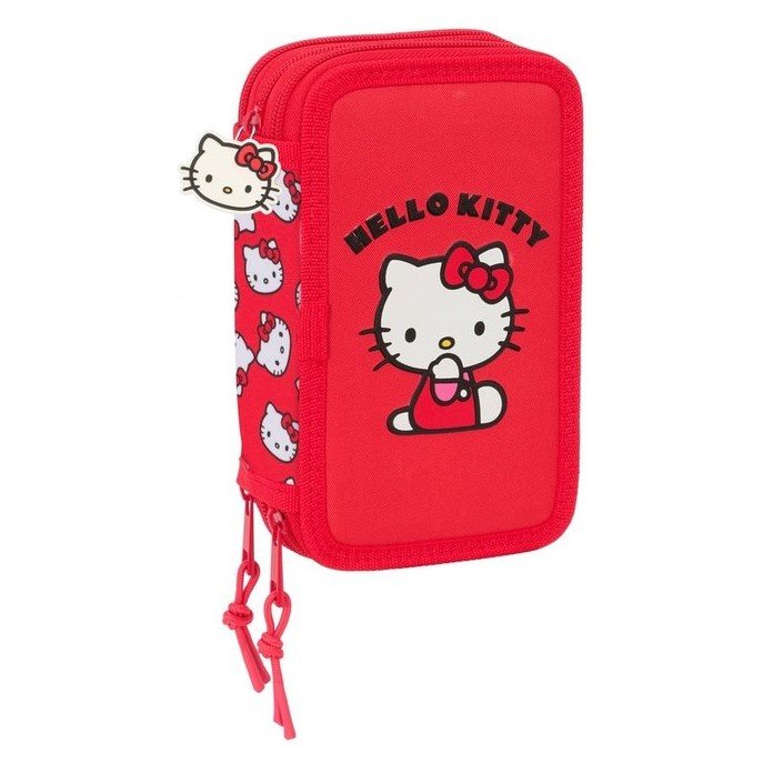 PIÓRNIK POTRÓJNY HELLO KITTY 37elem. SAFTA