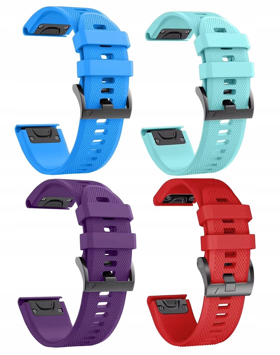 4x PASEK DO GARMIN FENIX 5s Plus 6s 7s 8 43mm SOLAR PRO QUICKFIT