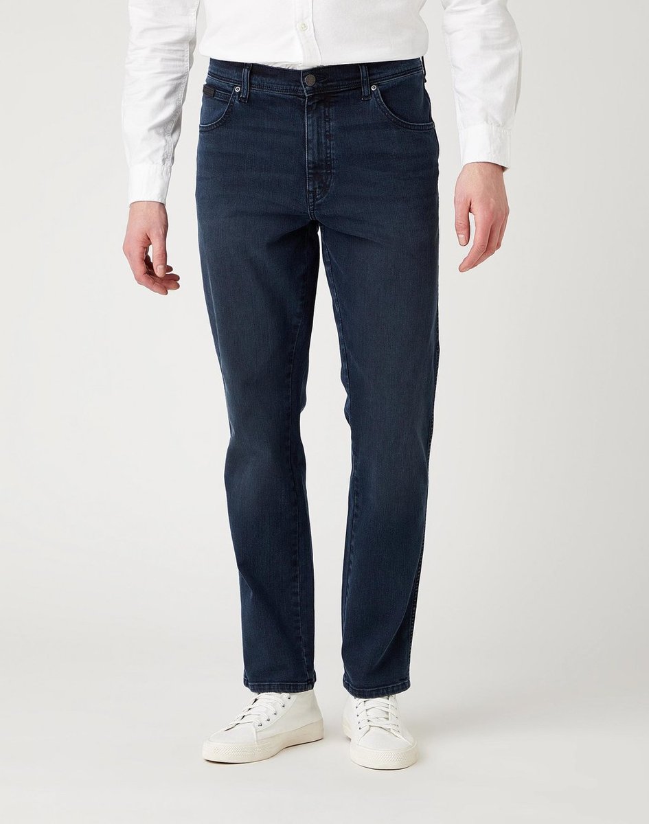 Męskie spodnie jeansowe dopasowane Wrangler TEXAS SLIM W31 L34