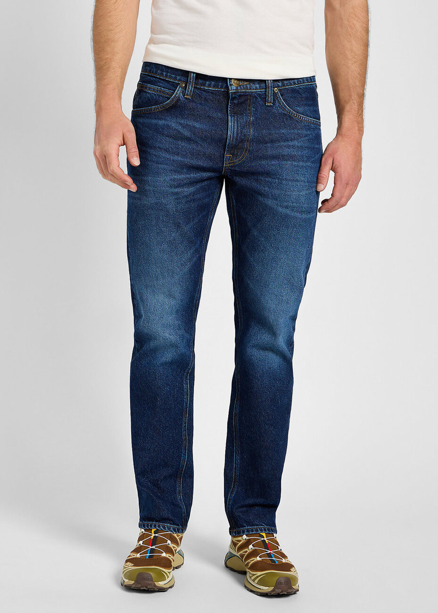 Męskie spodnie jeansowe proste Lee DAREN ZIP FLY W32 L34