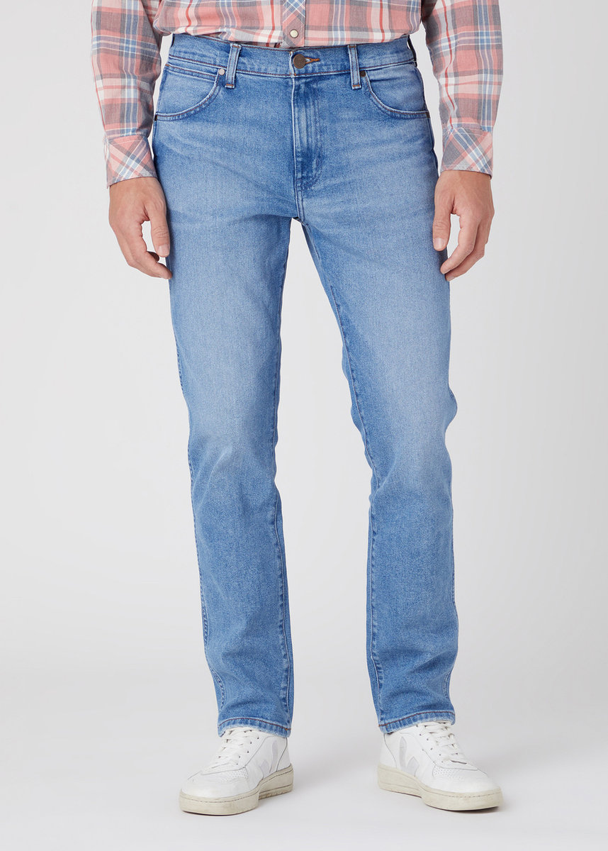 Męskie spodnie jeansowe dopasowane Wrangler LARSTON W31 L34