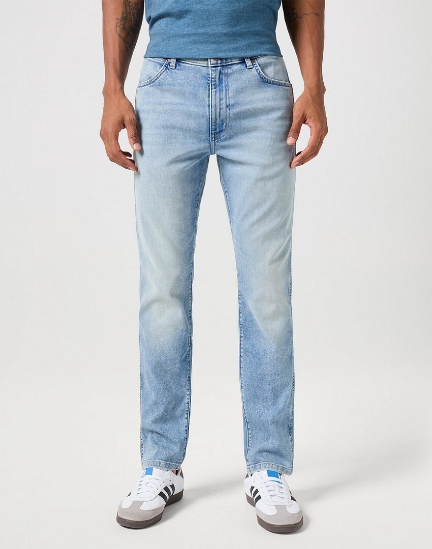 Męskie spodnie jeansowe dopasowane Wrangler LARSTON W36 L32