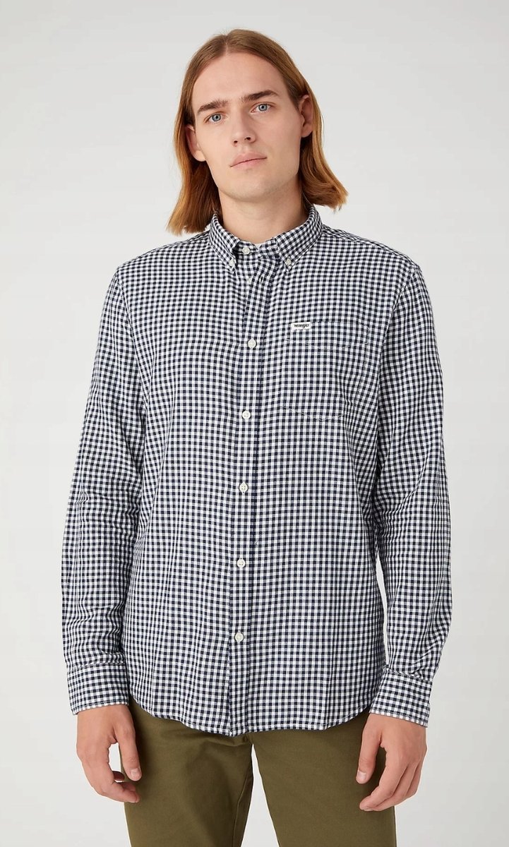 Męska koszula Wrangler LS 1 PKT BUTTON DOWN XL