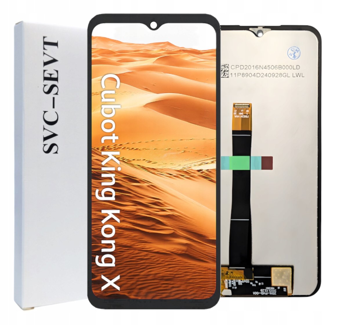 ORYGINAŁ WYŚWIETLACZ EKRAN LCD SZYBKA DOTYK DO TELEFONU CUBOT KING KONG X