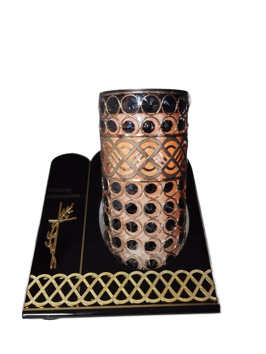 ZNICZ SOLAR VIP ZŁOTO-CZARNY ILUMINI