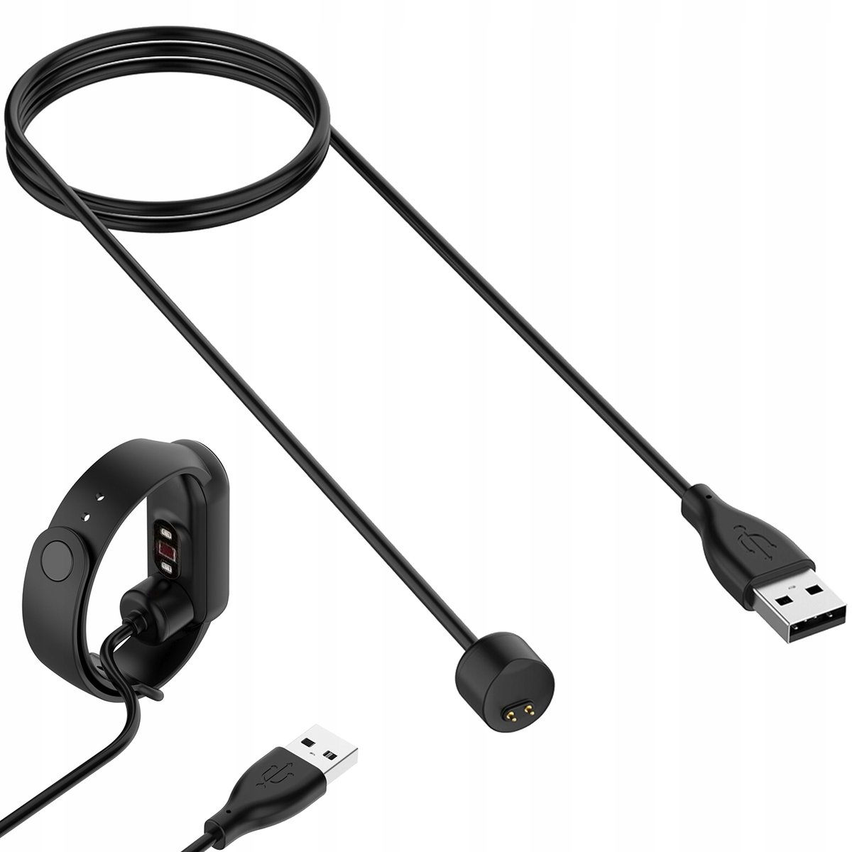 ŁADOWARKA DO XIAOMI MI BAND 5 6 7 KABEL USB MAGNES 1m