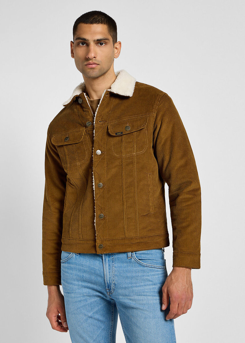 Męska kurtka jeansowa Lee SHERPA JACKET XXL