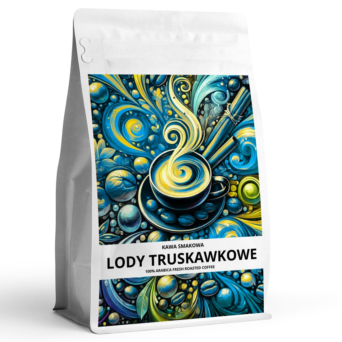 Kawa smakowa mielona LODY TRUSKAWKOWE 100 % arabica / MARGRE CAFFEE sp. z o.o