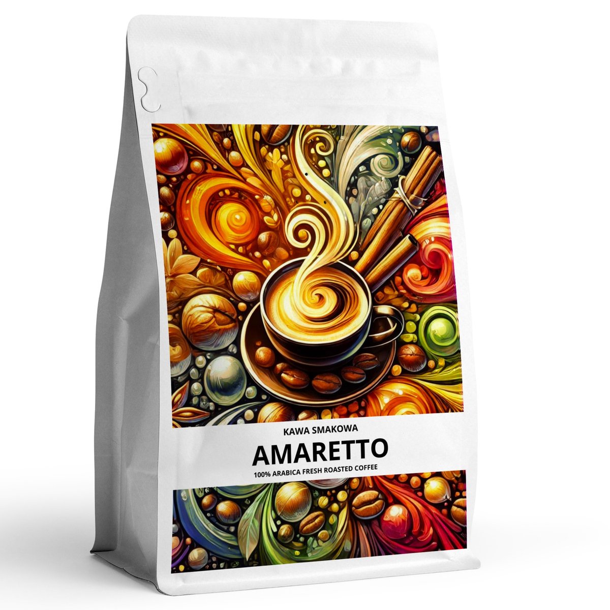 Kawa smakowa mielona AMARETTO 100 % arabica