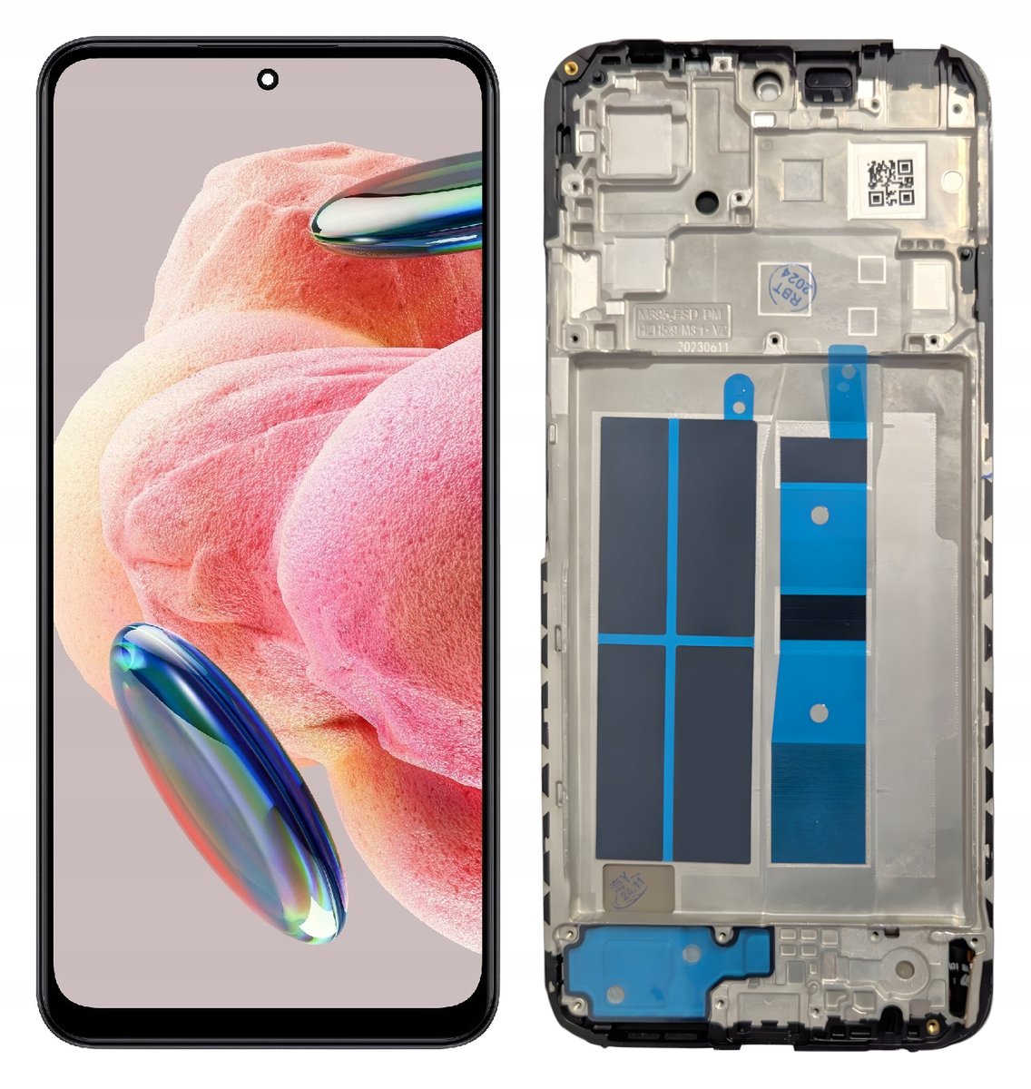 WYŚWIETLACZ LCD DO XIAOMI REDMI NOTE 12 4G OLED RAMKA 23027RAD4I 23028RA60L