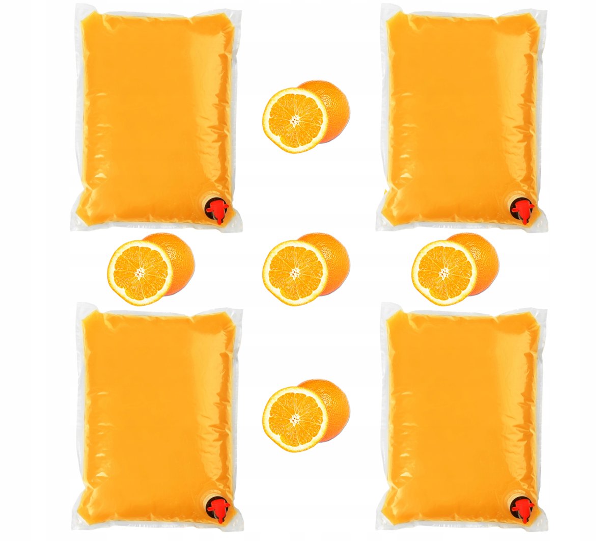 Sok pomarańczowy POMARAŃCZA 4x5L 37,2zł/5L