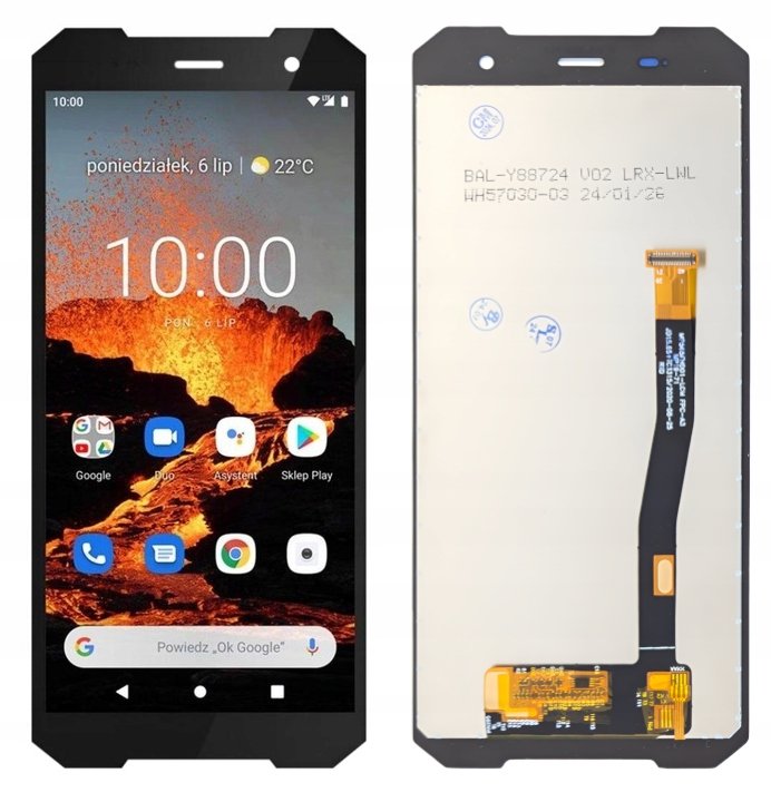 WYŚWIETLACZ EKRAN LCD DO MYPHONE HAMMER EXPLORER PRO