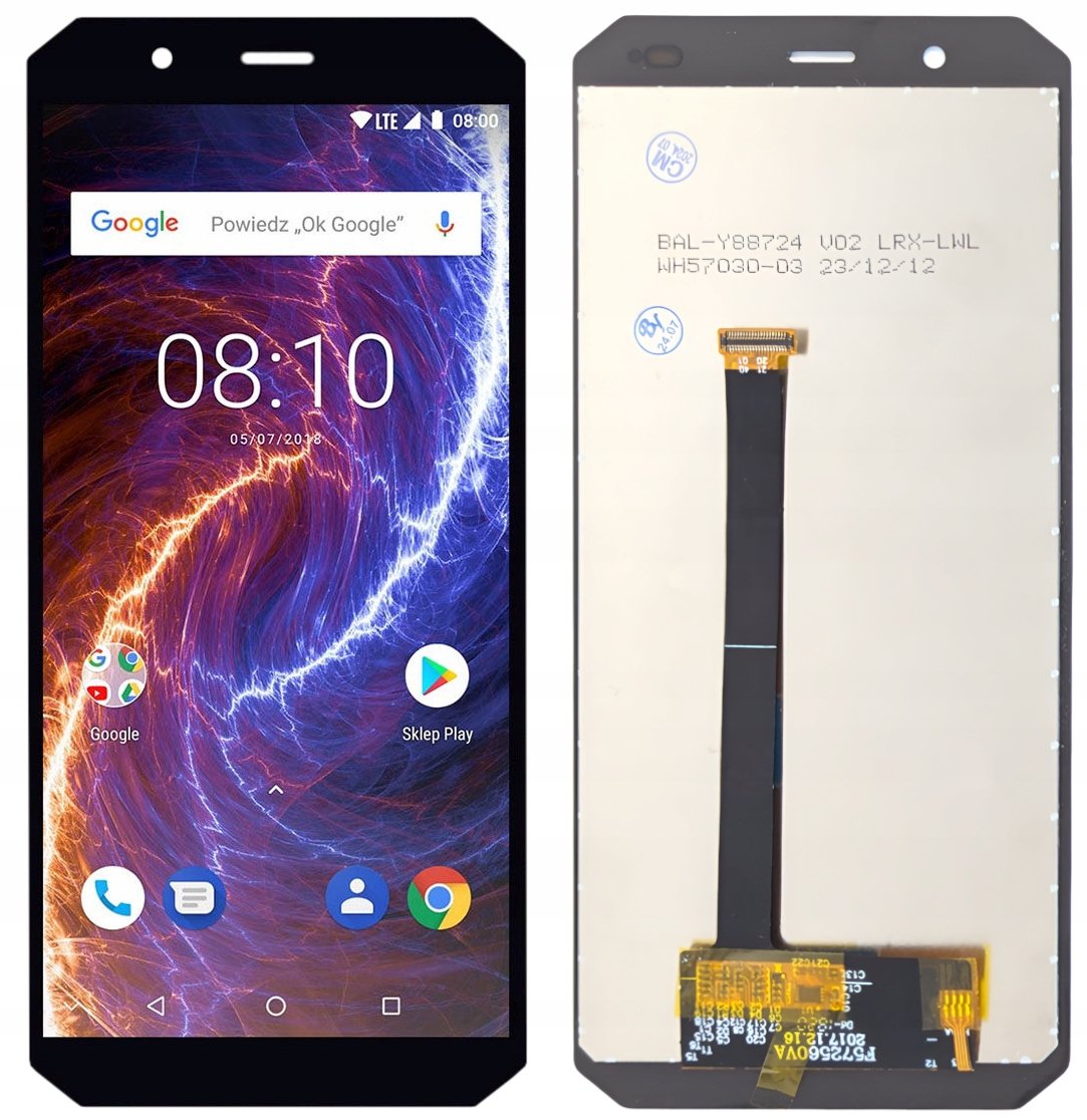 WYŚWIETLACZ EKRAN LCD DO MYPHONE HAMMER ENERGY 18X9