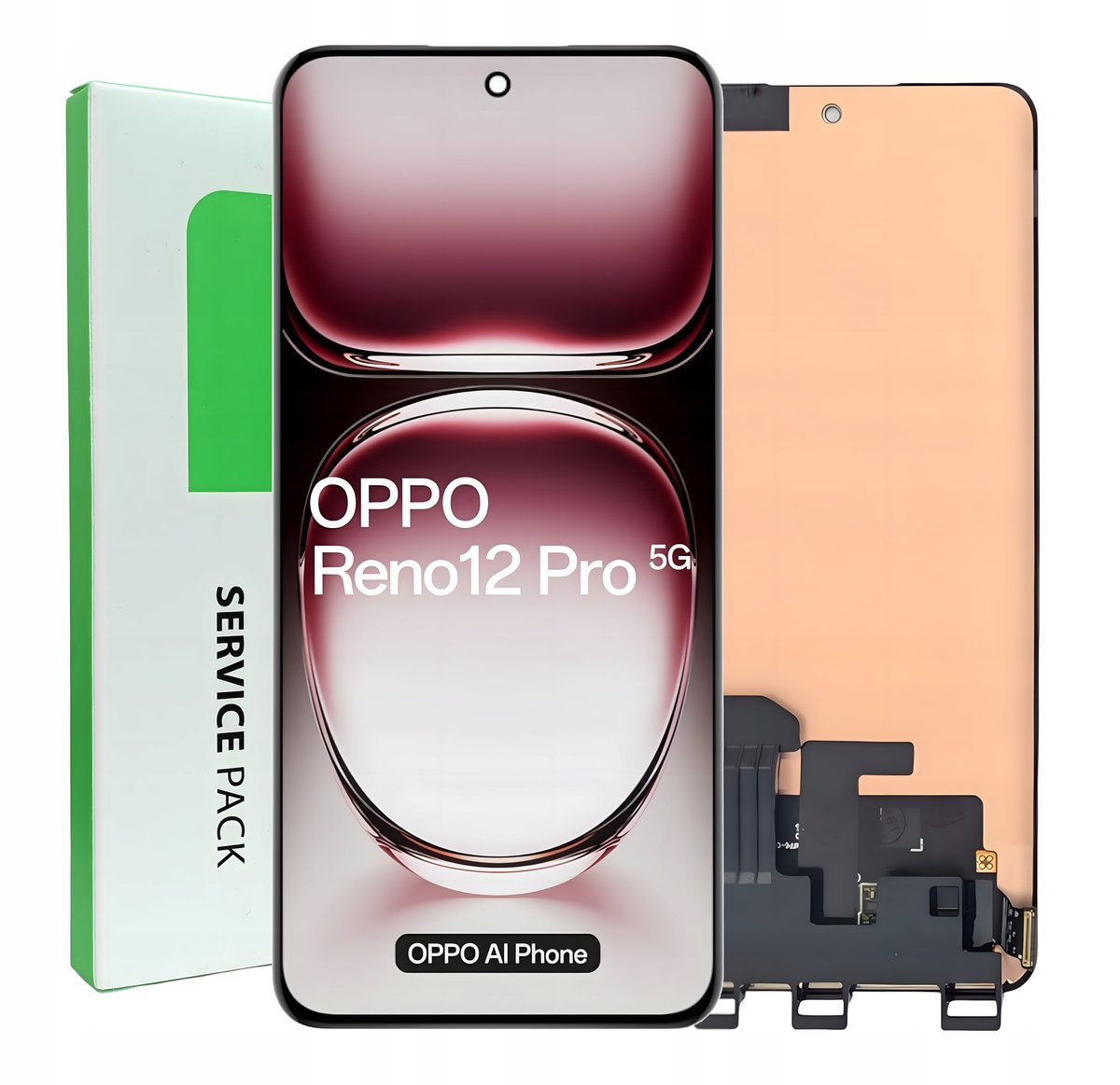 ORYGINAŁ WYŚWIETLACZ EKRAN LCD DO OPPO RENO12 PRO