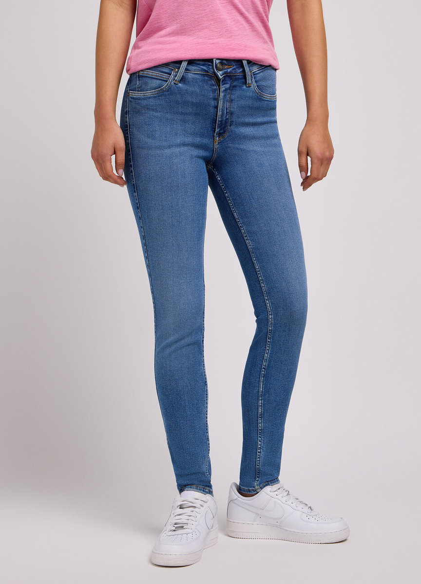Damskie spodnie jeansowe Lee FOREVERFIT W28 L31