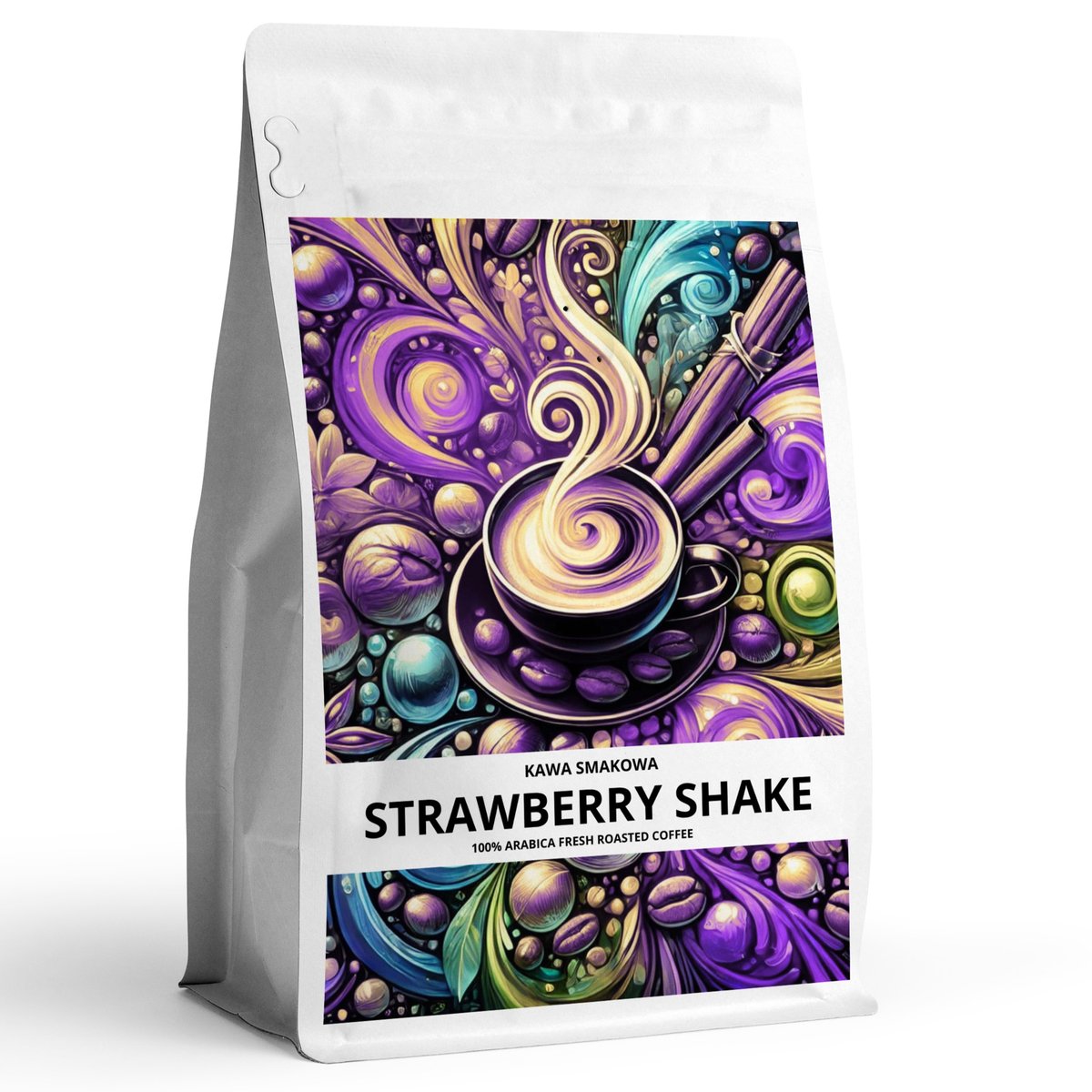 Kawa smakowa mielona STRAWBERRY SHAKE 100 % arabica / MARGRE CAFFEE sp. z o.o.