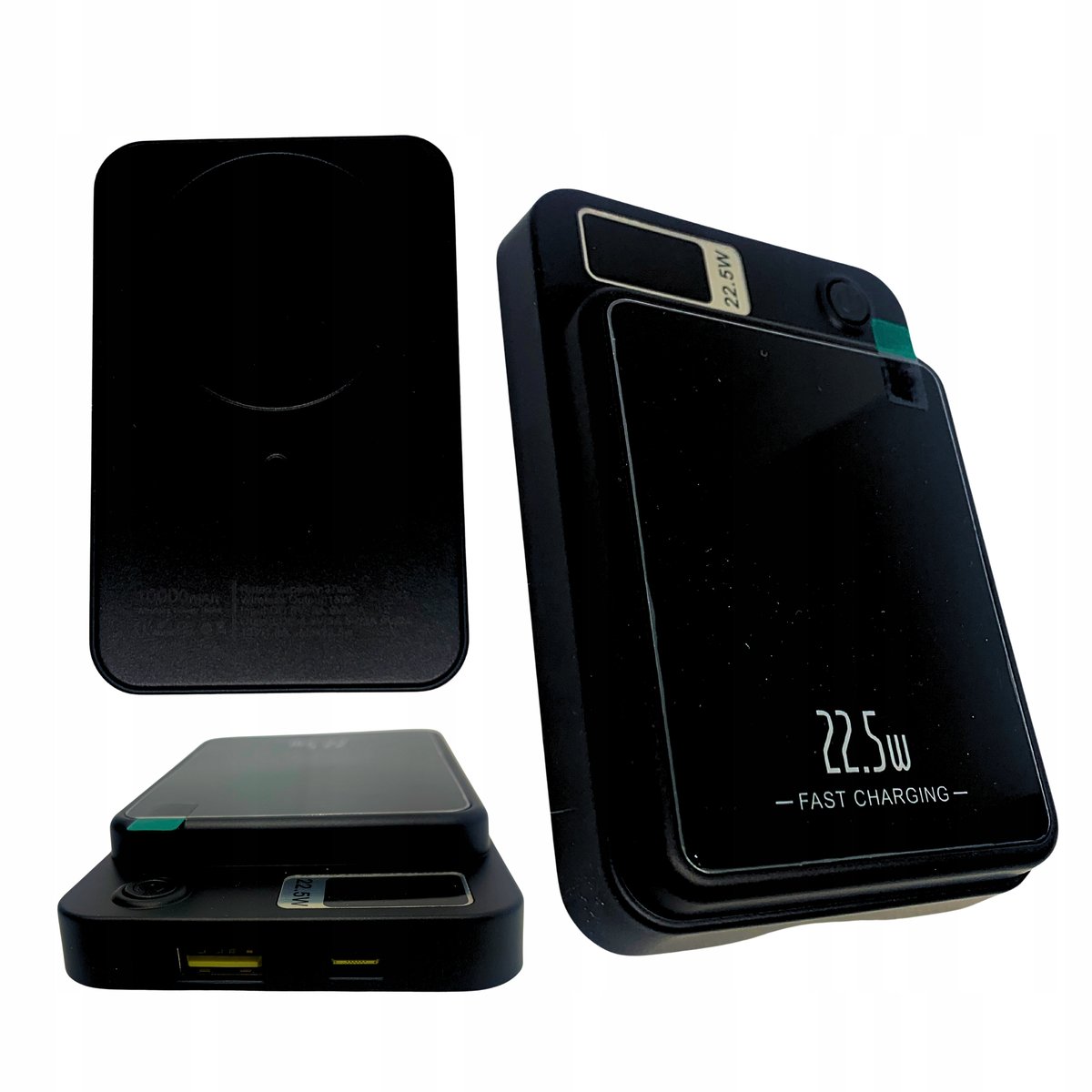 Powerbank Szybki Bezprzewodowy MagSafe Indukcyjny 10000mAh 22,5W USB-C