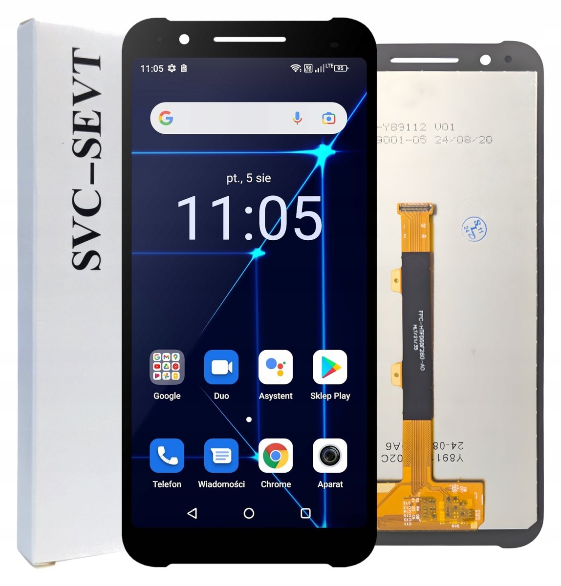 ORYGINAŁ WYŚWIETLACZ EKRAN LCD SZYBKA DOTYK DO HAMMER CONSTRUCTION