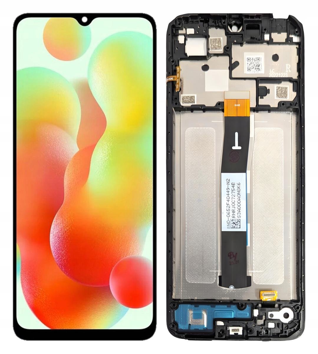WYŚWIETLACZ EKRAN LCD DO XIAOMI REDMI 12C RAMKA
