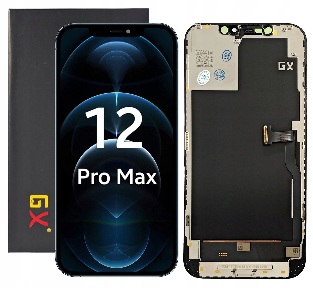 WYŚWIETLACZ EKRAN LCD DO iPHONE 12 PRO MAX OLED GX