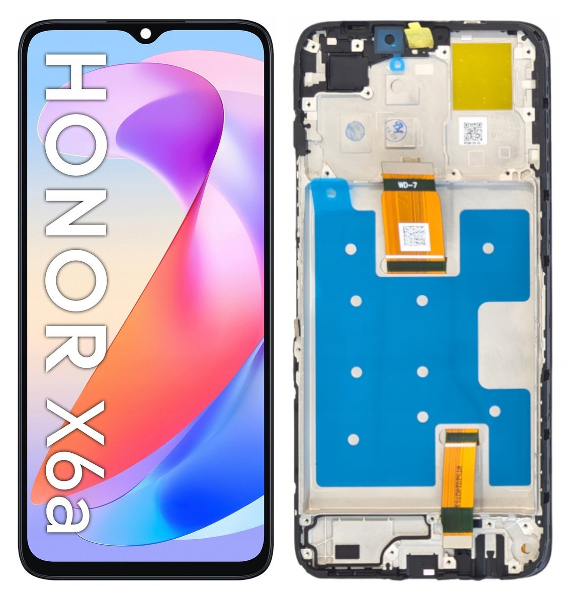 WYŚWIETLACZ EKRAN LCD DO HONOR X6A RAMKA WDY-LX1 WDY-LX2