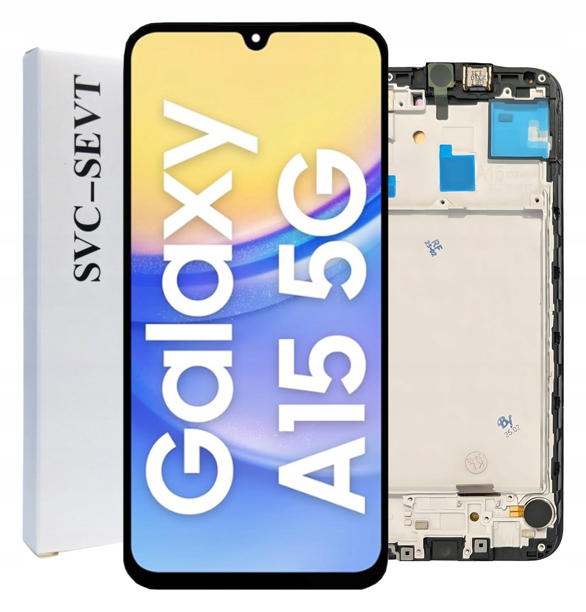 ORYGINAŁ WYŚWIETLACZ EKRAN LCD DOTYK DO SAMSUNG A15 RAMKA SM-A156B