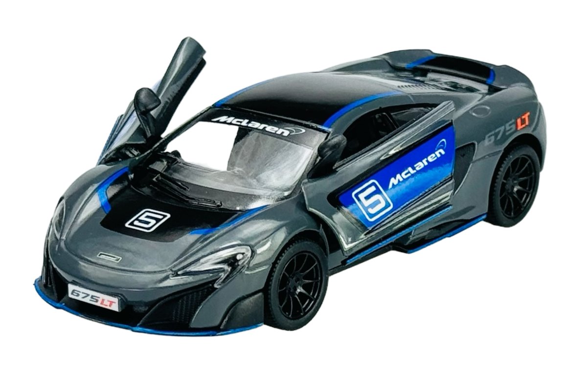 KINSMART McLAREN 675LT SZARY 1:36