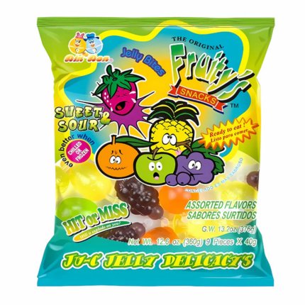 Dindon Ju-C Jelly Fruits Sour 360g