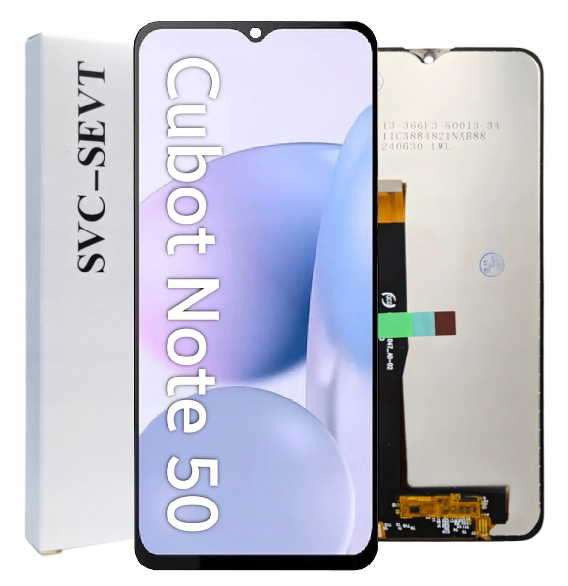 ORYGINAŁ WYŚWIETLACZ EKRAN LCD SZYBKA DOTYK DO TELEFONU CUBOT NOTE 50