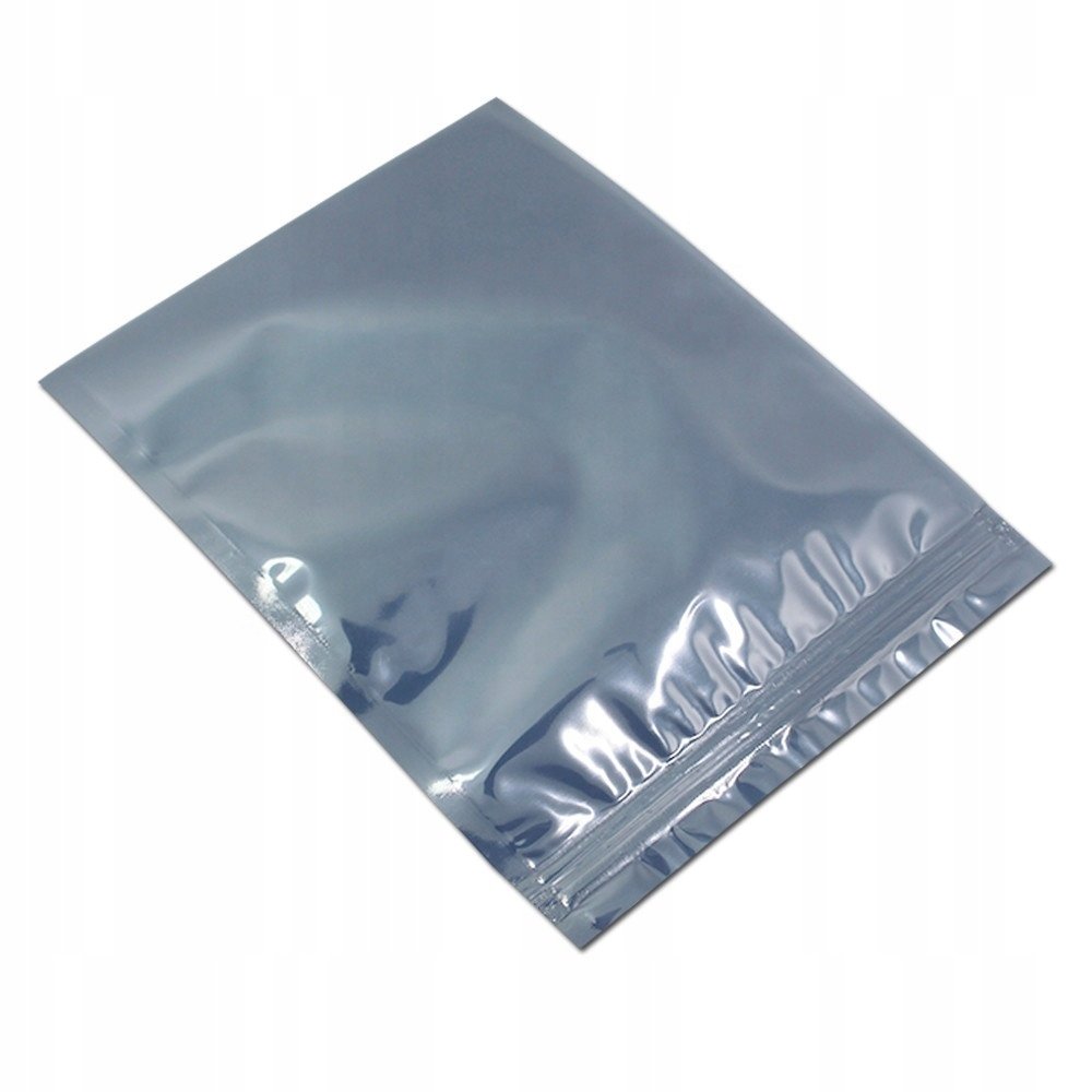 100szt Torebka folia folijka antystatyczna zamykana ESD Zip Lock 8x12cm