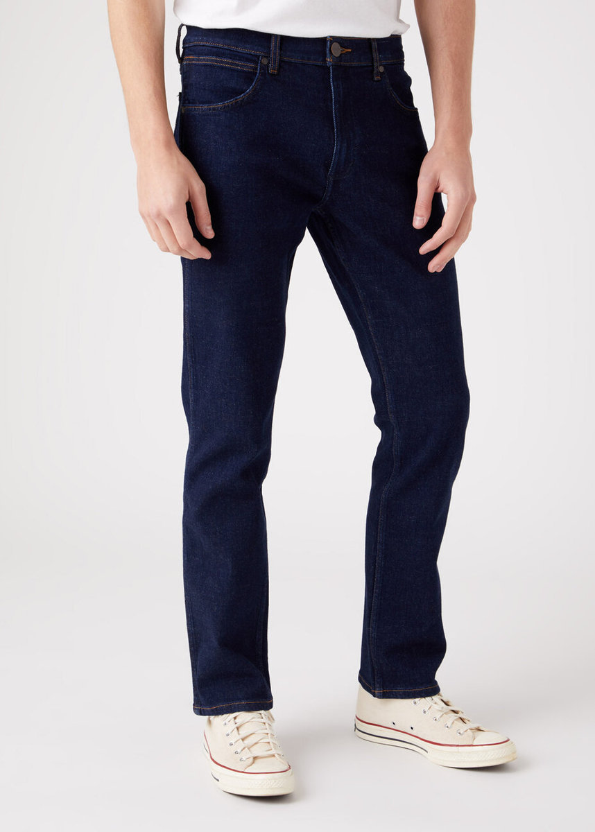 Męskie spodnie jeansowe proste Wrangler GREENSBORO W44 L34