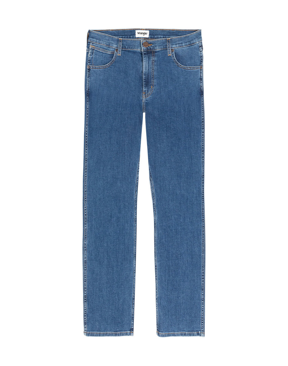 Męskie spodnie jeansowe proste Wrangler GREENSBORO W34 L34