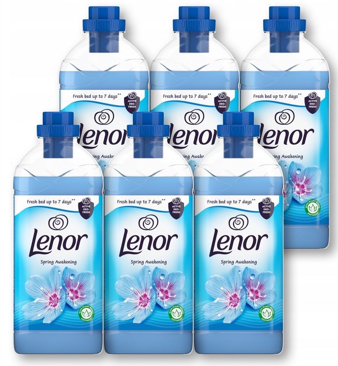 Lenor Płyn do płukania Spring Awakening 384 prań 6x1,6l