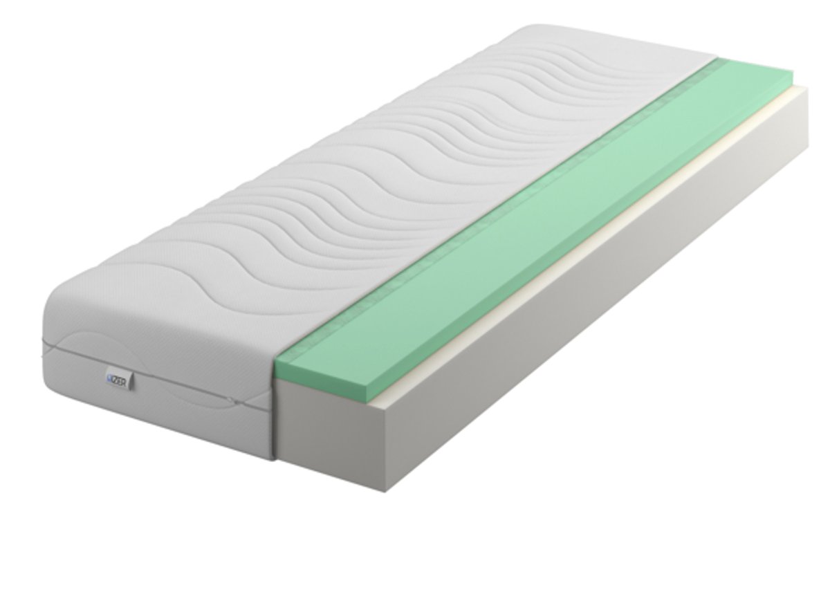 IZER Materac piankowy Silver + Kaltschaum 180x200 20cm H2/H3 Materac dwustronny