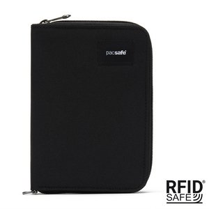 Portfel męski duży RFID Pacsafe - czarny