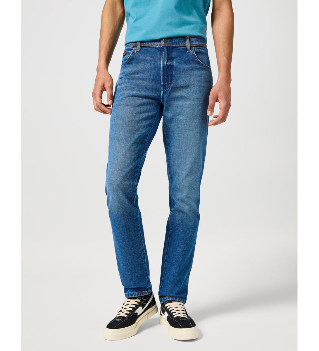 Męskie spodnie jeansowe dopasowane Wrangler TEXAS SLIM W34 L32
