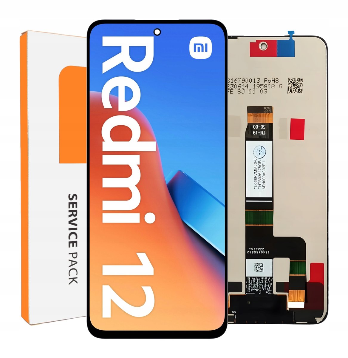 ORYGINAŁ WYŚWIETLACZ EKRAN LCD DO XIAOMI REDMI 12