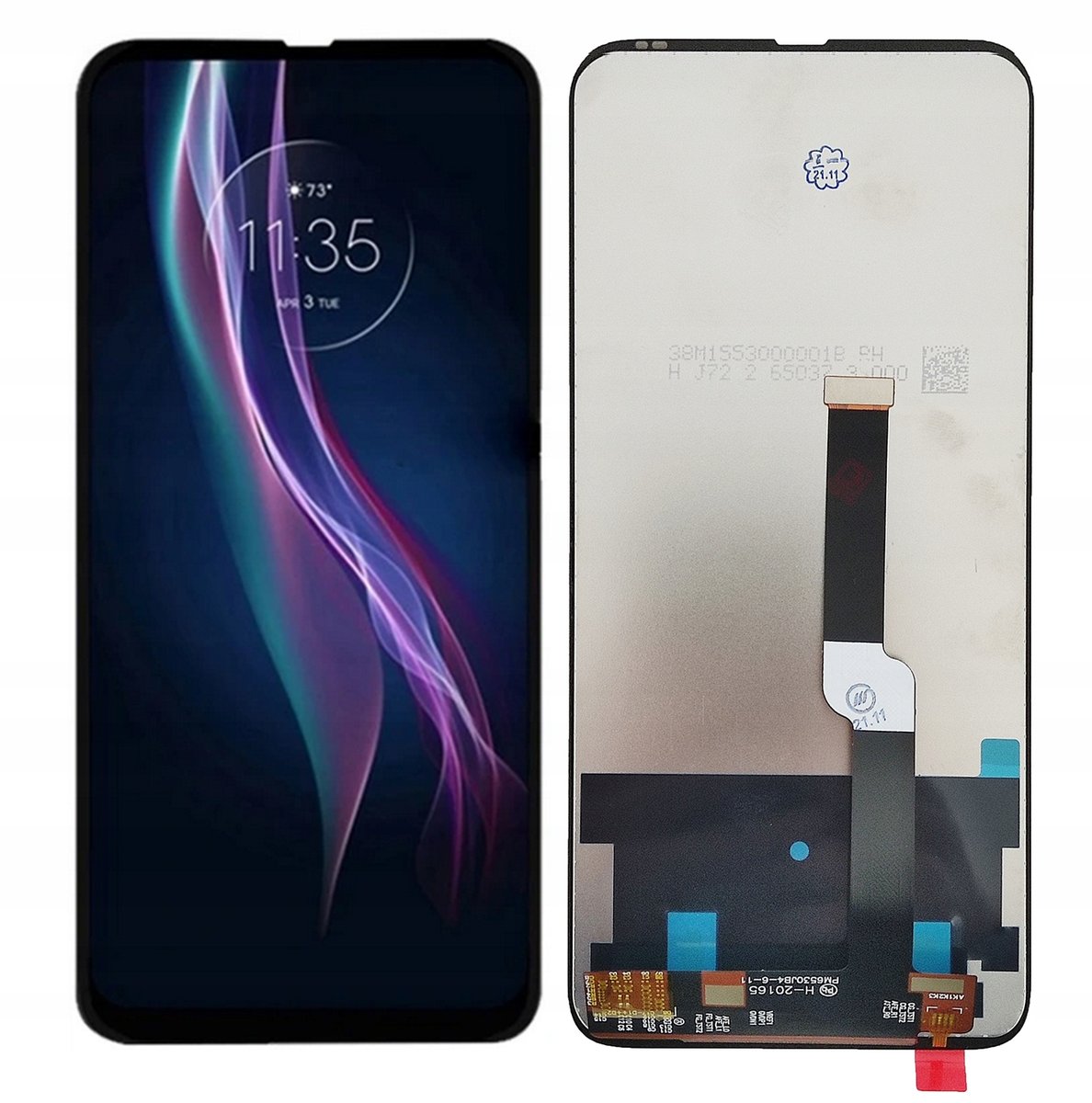 WYŚWIETLACZ EKRAN LCD DO MOTOROLA ONE FUSION PLUS CZARNA