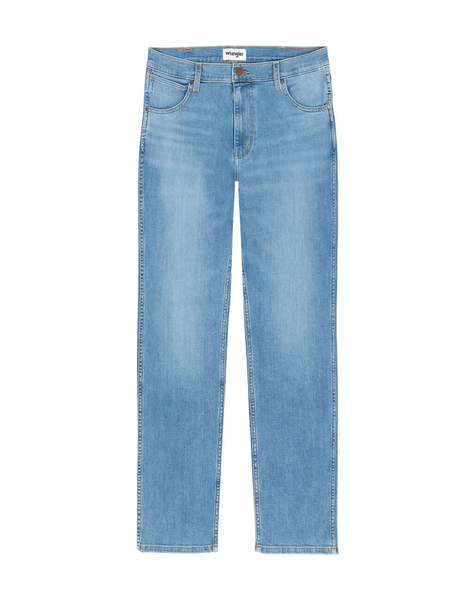Męskie spodnie jeansowe proste Wrangler GREENSBORO W38 L32