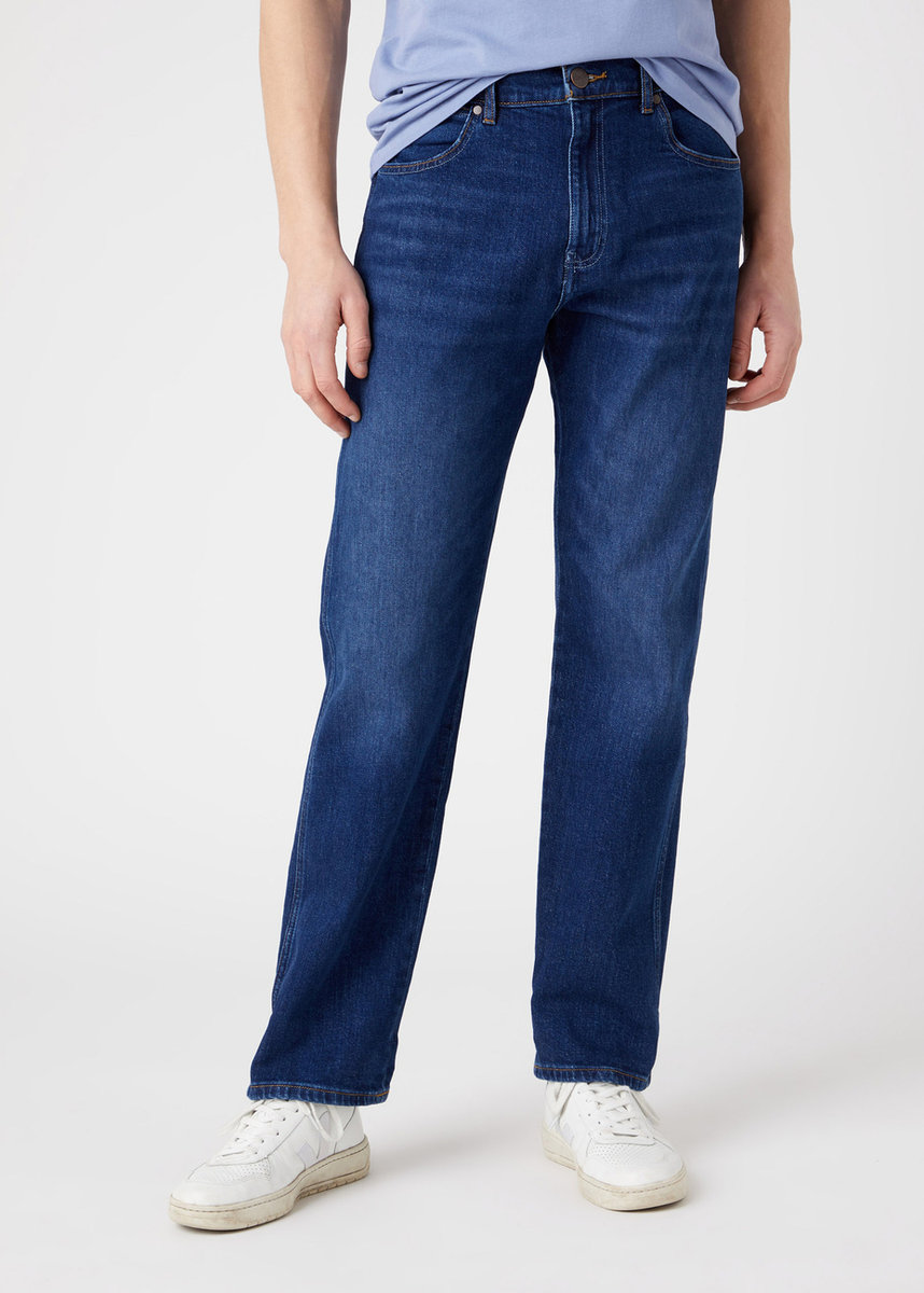 Męskie spodnie jeansowe luźne Wrangler FRONTIER W31 L34