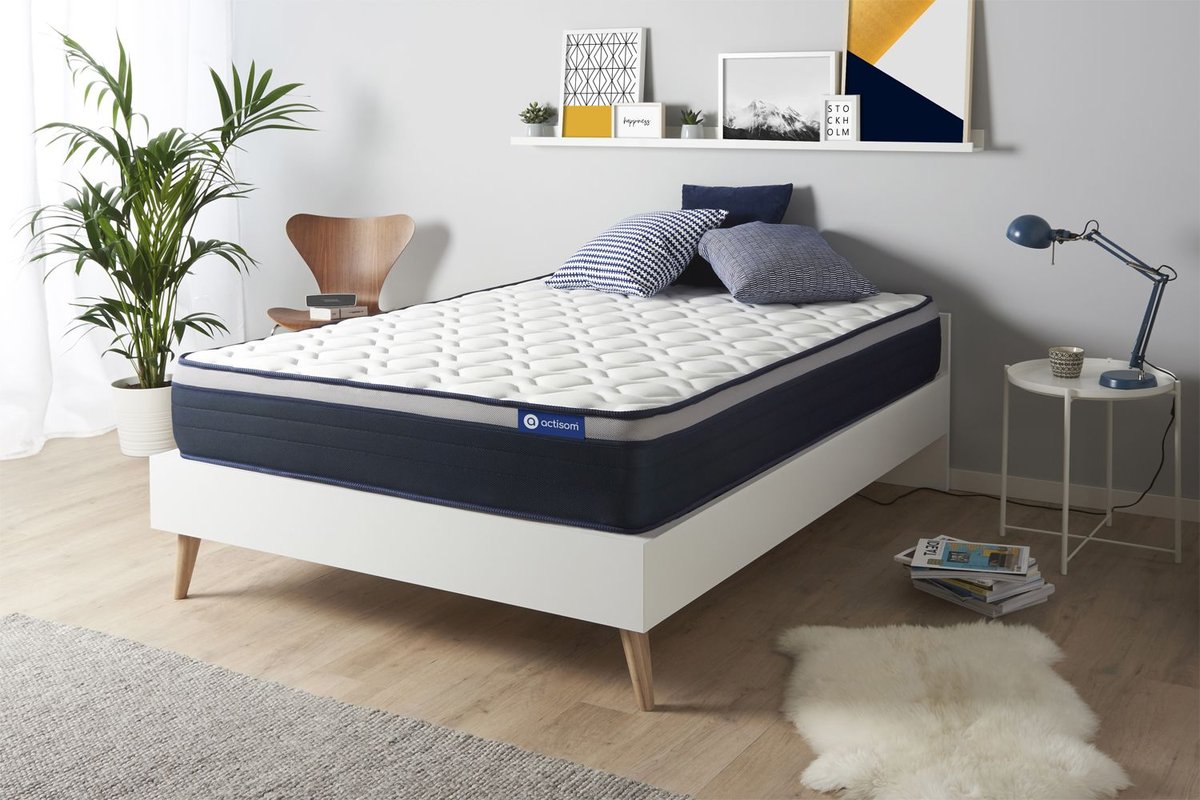 Materac Actimemo Max 140X210Cm, Grubosc : 26 Cm, Pianka Z Pamiecia Ksztaltu, Wysoki, 7 Stref Komfortu