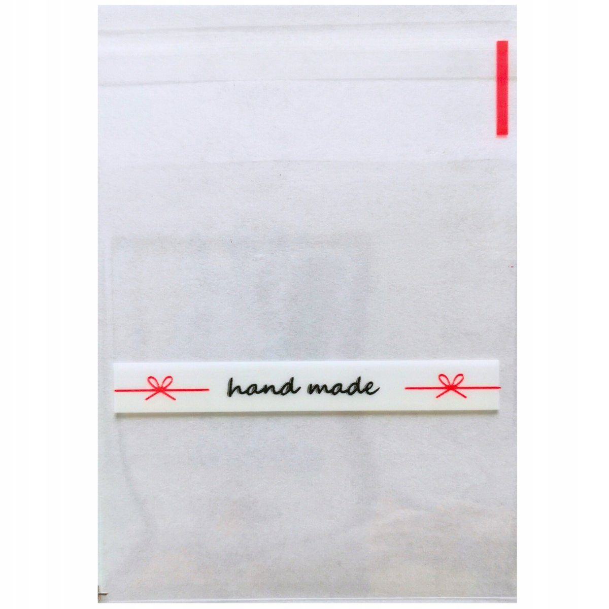 Dekoracyjne torebki foliowe woreczki celofanowe na prezent 100 szt 7x7 cm