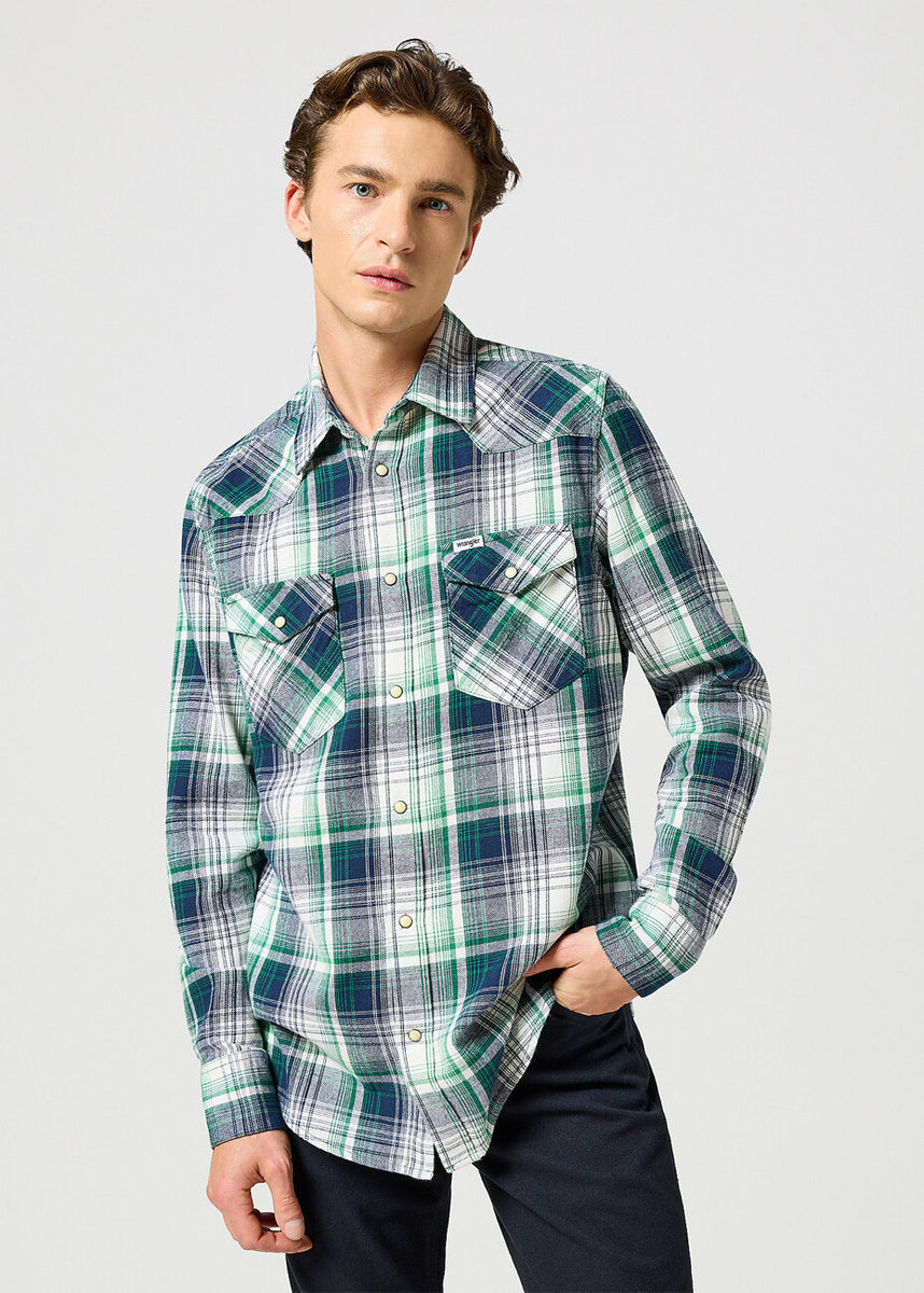 Męska koszula Wrangler WESTERN SHIRT S