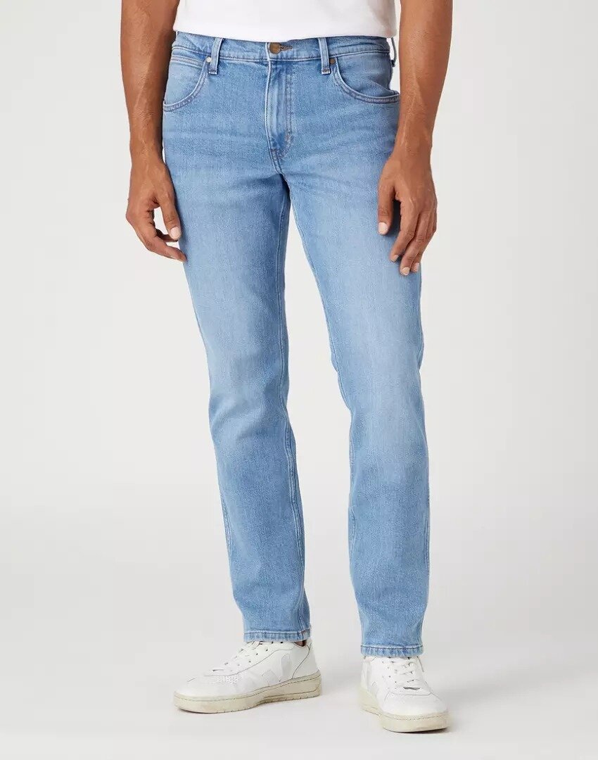 WRANGLER GREENSBORO MĘSKIE SPODNIE JEANSOWE JEANSY WILD CARD W15QJXZ60-W50 L34