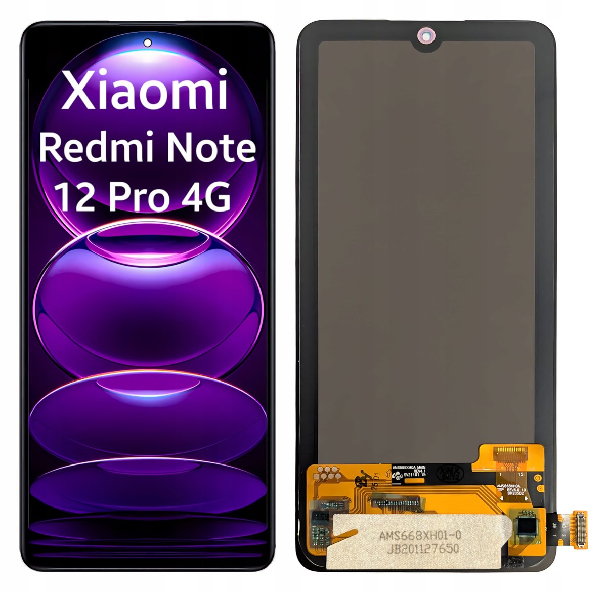 WYŚWIETLACZ EKRAN LCD DO XIAOMI REDMI NOTE 12 PRO 4G OLED