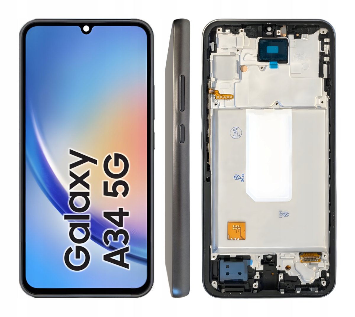 WYŚWIETLACZ EKRAN LCD DOTYK DO SAMSUNG GALAXY A34 5G INCELL RAMKA CZARNA