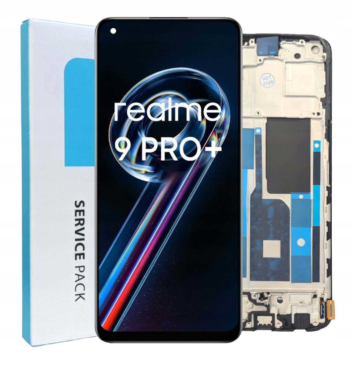 ORYGINAŁ WYŚWIETLACZ EKRAN LCD DO REALME 9 PRO PLUS RAMKA RMX3392 RMX3393